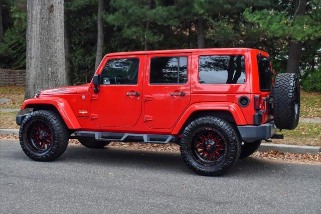 used 2015 Jeep Wrangler Unlimited car, priced at $19,995