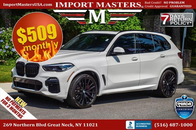 used 2021 BMW X5 car, priced at $36,895