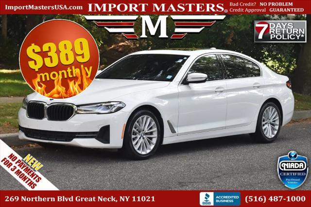 used 2021 BMW 530 car, priced at $18,495