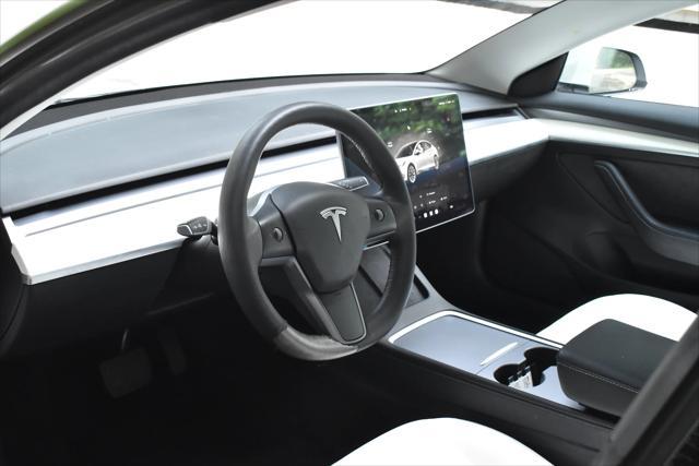 used 2022 Tesla Model 3 car, priced at $18,495