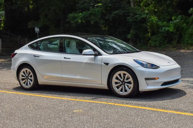 used 2022 Tesla Model 3 car, priced at $18,495