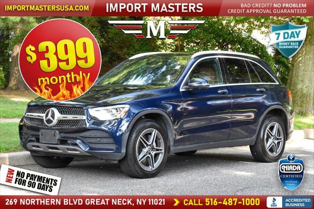 used 2021 Mercedes-Benz GLC 300 car, priced at $22,695