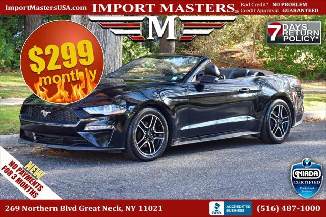 used 2019 Ford Mustang car, priced at $17,995