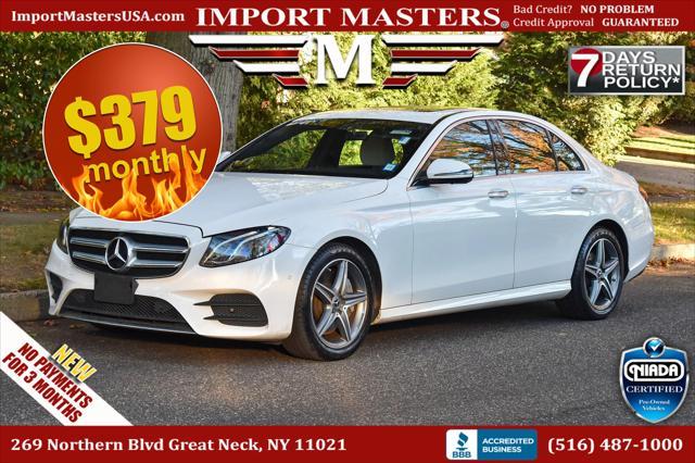 used 2019 Mercedes-Benz E-Class car, priced at $21,995