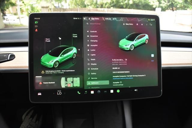 used 2022 Tesla Model 3 car, priced at $17,395