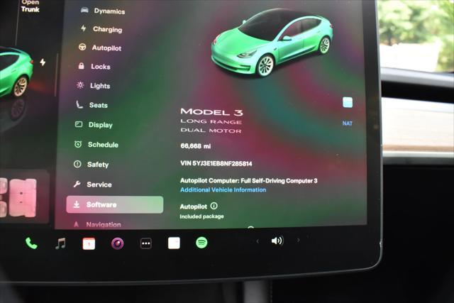 used 2022 Tesla Model 3 car, priced at $17,395