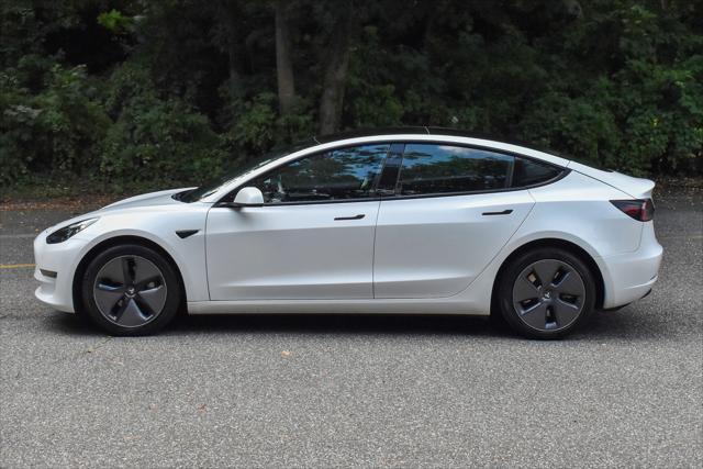used 2022 Tesla Model 3 car, priced at $17,395