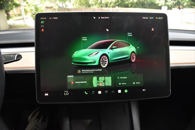 used 2022 Tesla Model 3 car, priced at $17,395