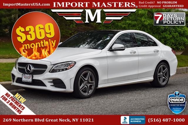 used 2020 Mercedes-Benz C-Class car, priced at $22,695