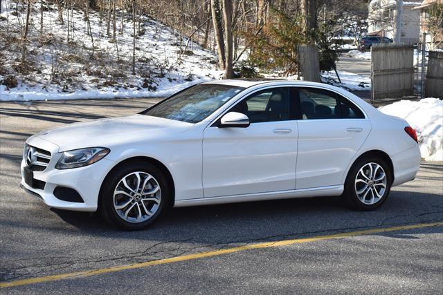 used 2018 Mercedes-Benz C-Class car, priced at $15,495