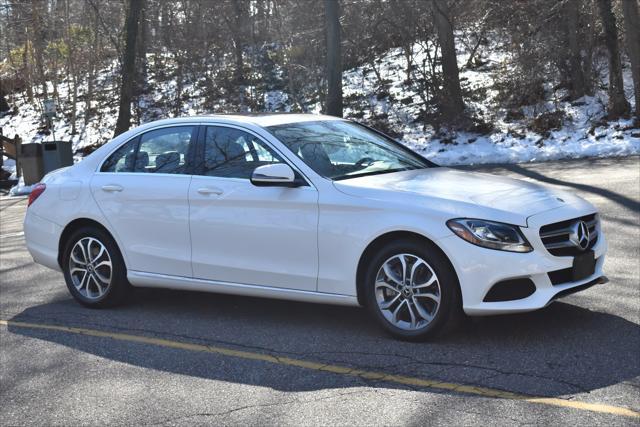 used 2018 Mercedes-Benz C-Class car, priced at $15,495