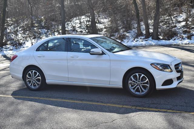 used 2018 Mercedes-Benz C-Class car, priced at $15,495