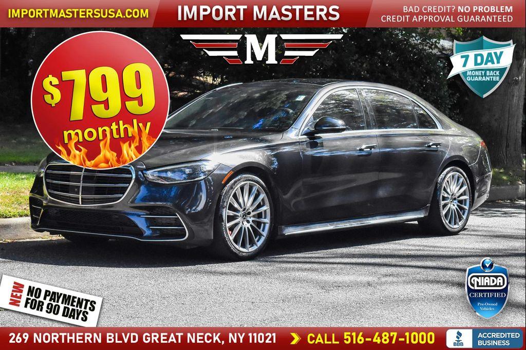 used 2021 Mercedes-Benz S-Class car, priced at $55,995
