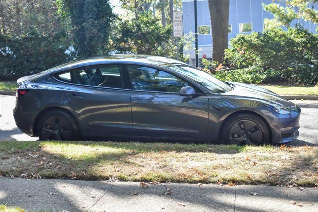 used 2022 Tesla Model 3 car, priced at $34,595