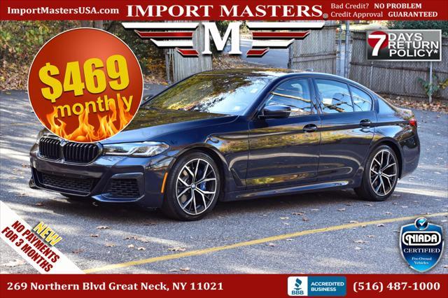 used 2021 BMW 530 car, priced at $23,995