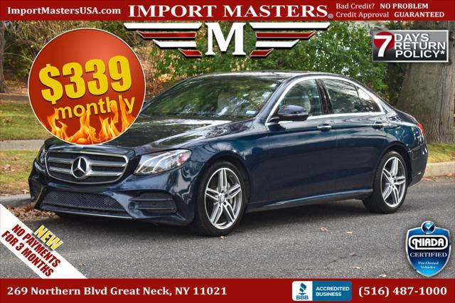 used 2017 Mercedes-Benz E-Class car, priced at $17,395