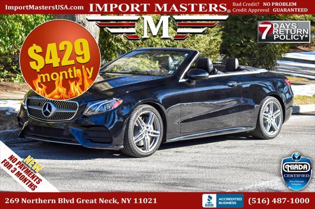 used 2018 Mercedes-Benz E-Class car, priced at $25,995