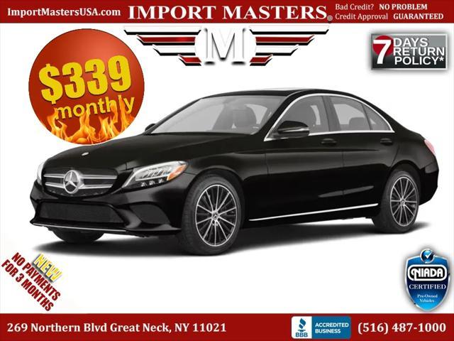 used 2019 Mercedes-Benz C-Class car, priced at $19,995