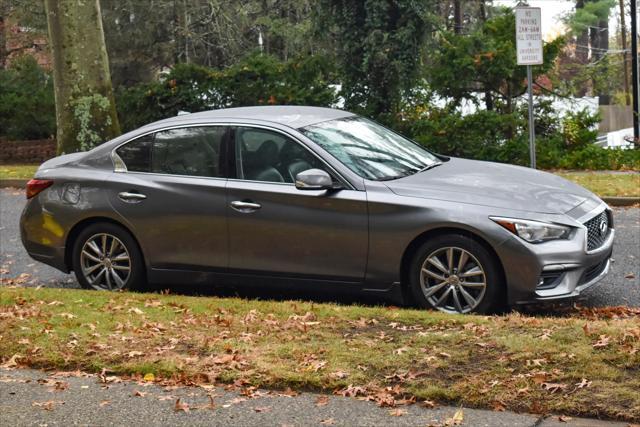 used 2021 INFINITI Q50 car, priced at $18,595