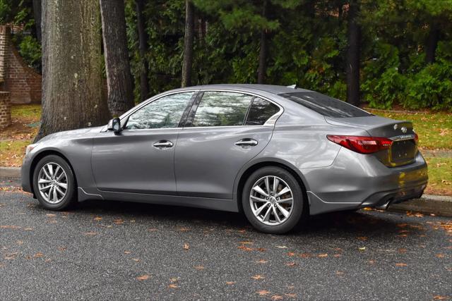 used 2021 INFINITI Q50 car, priced at $18,595