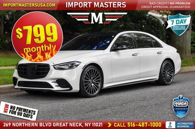 used 2021 Mercedes-Benz S-Class car, priced at $55,795