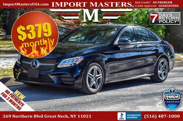 used 2020 Mercedes-Benz C-Class car, priced at $22,995