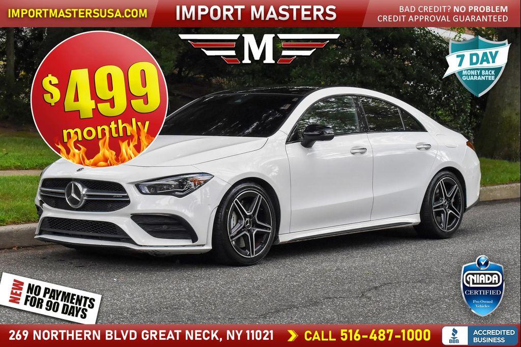 used 2023 Mercedes-Benz AMG CLA 35 car, priced at $30,995
