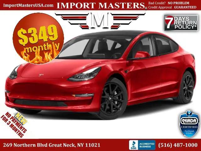 used 2022 Tesla Model 3 car, priced at $16,595