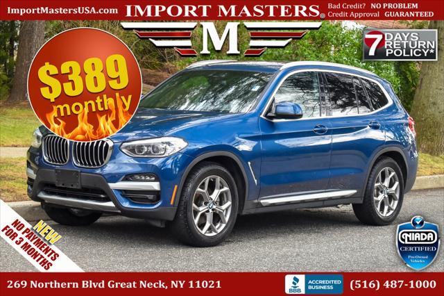 used 2021 BMW X3 car, priced at $22,995