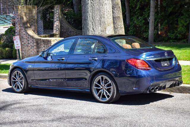 used 2020 Mercedes-Benz AMG C 43 car, priced at $35,995