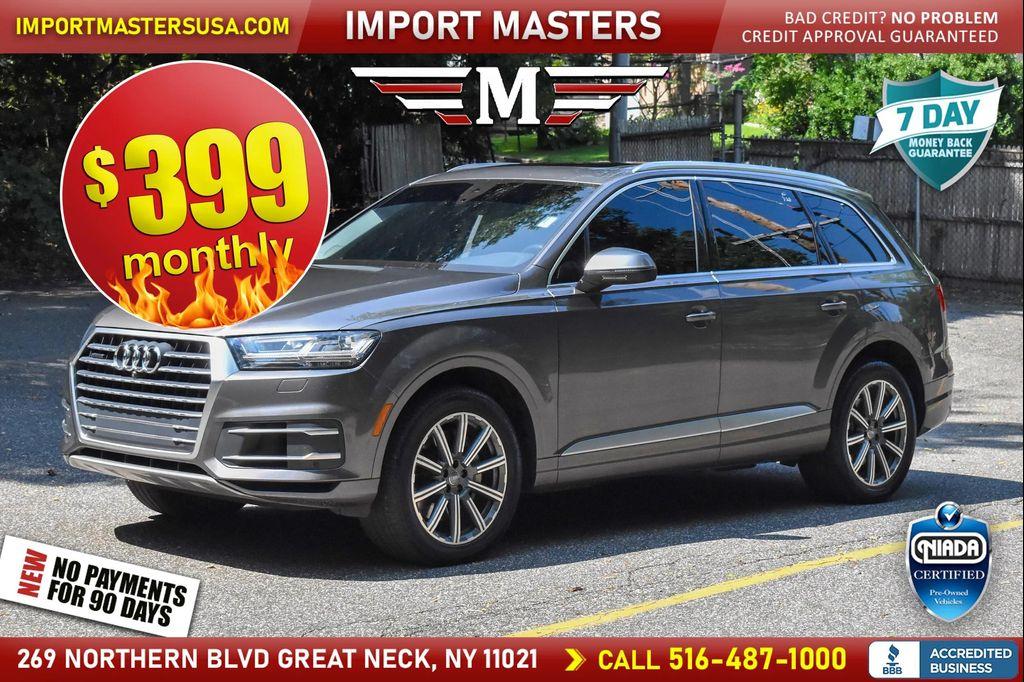 used 2019 Audi Q7 car, priced at $20,795