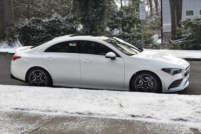 used 2022 Mercedes-Benz AMG CLA 35 car, priced at $30,995