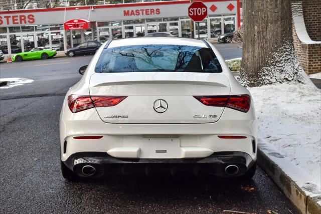 used 2022 Mercedes-Benz AMG CLA 35 car, priced at $30,995