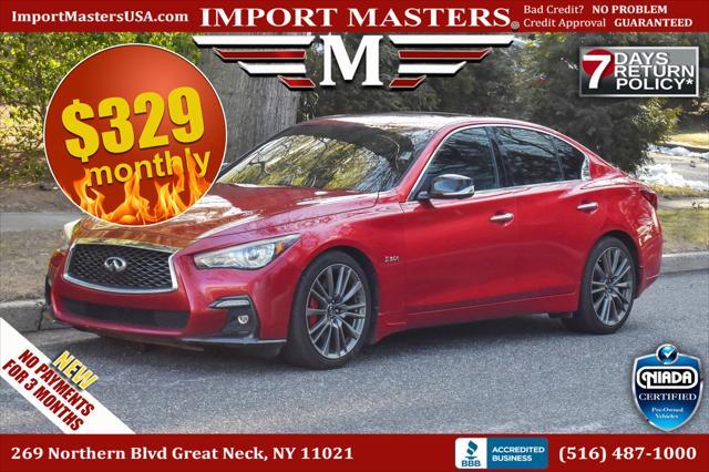 used 2018 INFINITI Q50 car, priced at $19,995