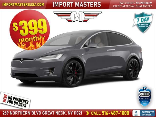 used 2017 Tesla Model X car, priced at $32,995