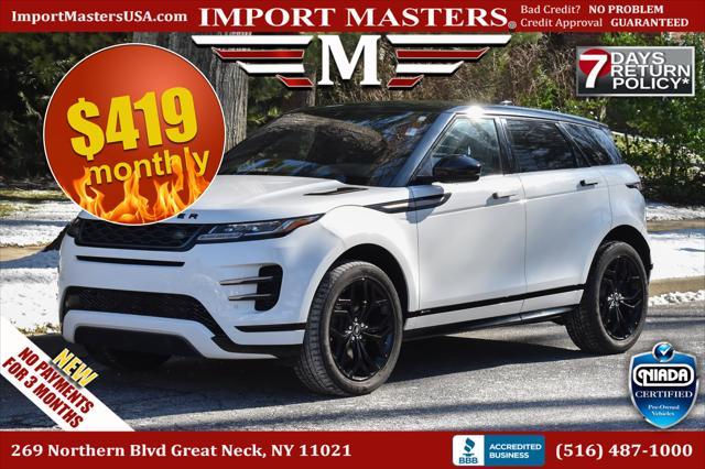 used 2020 Land Rover Range Rover Evoque car, priced at $28,995