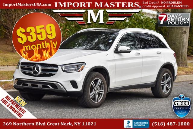 used 2020 Mercedes-Benz GLC 300 car, priced at $19,795