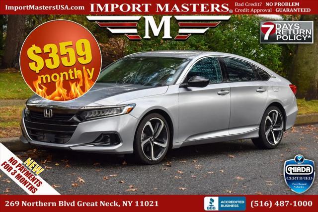 used 2022 Honda Accord car, priced at $21,995