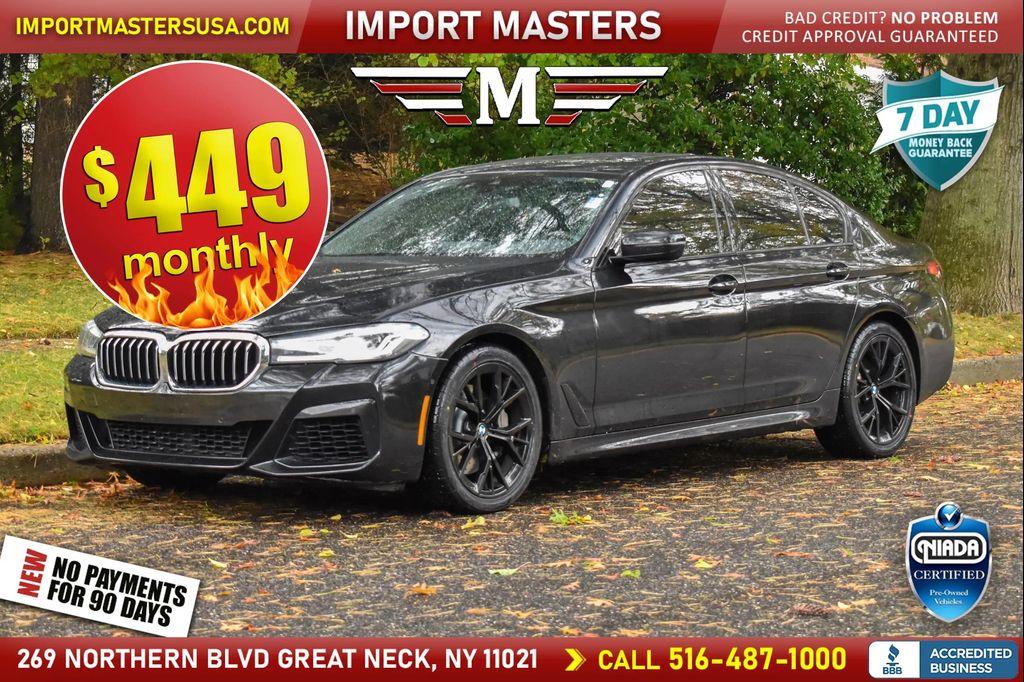 used 2021 BMW 530 car, priced at $20,995