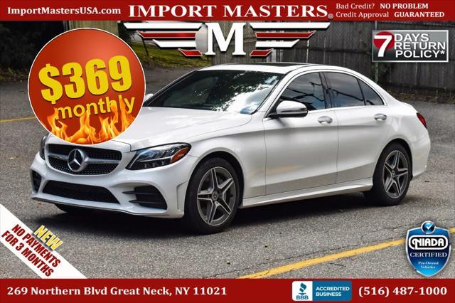 used 2020 Mercedes-Benz C-Class car, priced at $19,595