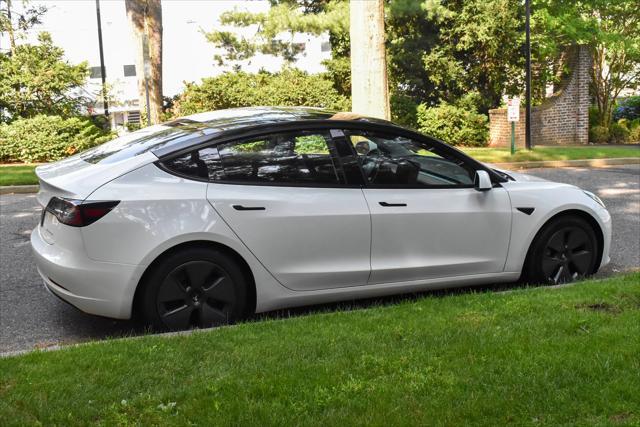 used 2022 Tesla Model 3 car, priced at $18,295