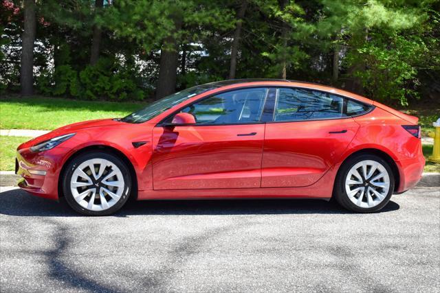 used 2022 Tesla Model 3 car, priced at $26,595