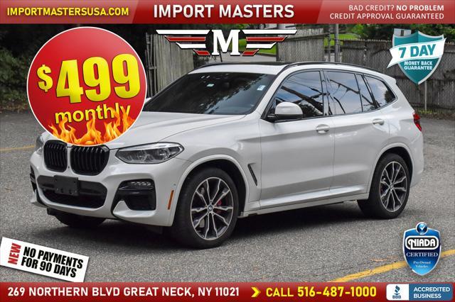 used 2021 BMW X3 car, priced at $34,995