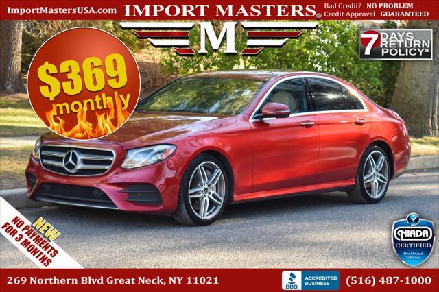 used 2019 Mercedes-Benz E-Class car, priced at $18,995