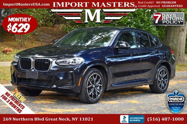 used 2022 BMW X4 car, priced at $43,995