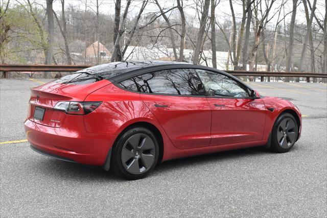 used 2022 Tesla Model 3 car, priced at $24,495
