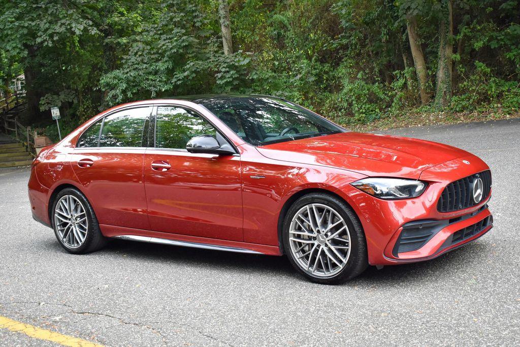 used 2023 Mercedes-Benz AMG C 43 car, priced at $37,295