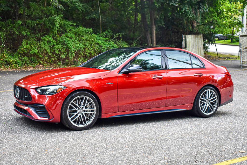 used 2023 Mercedes-Benz AMG C 43 car, priced at $37,295