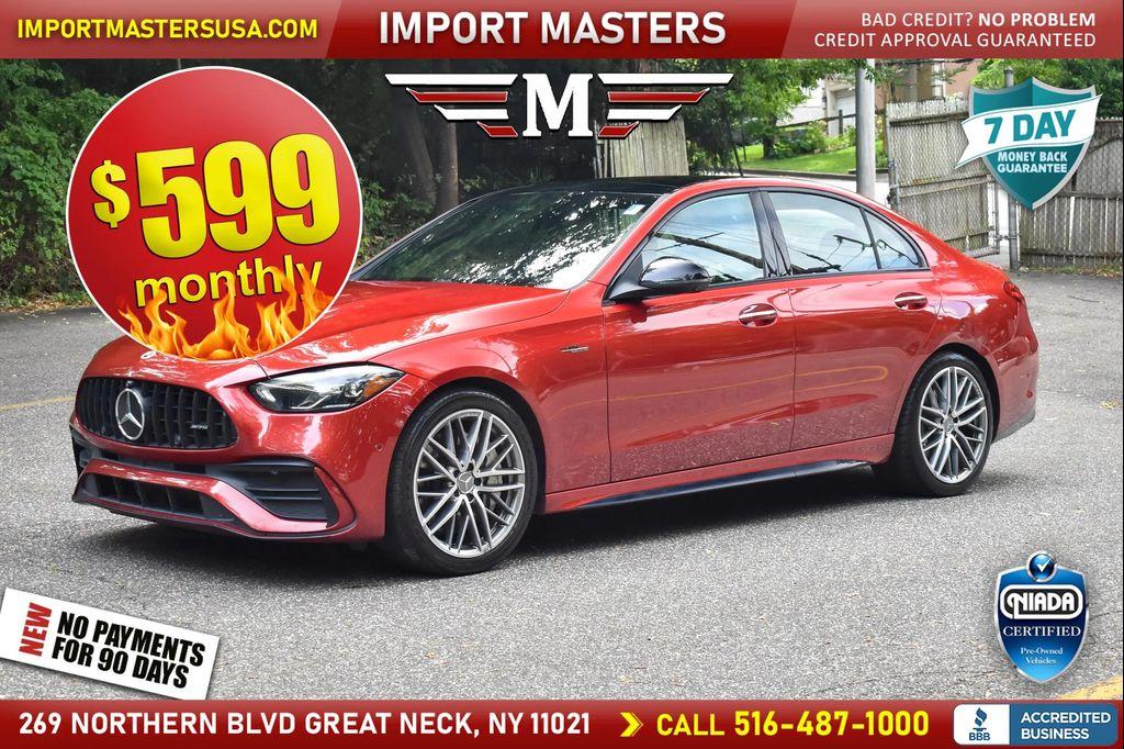 used 2023 Mercedes-Benz AMG C 43 car, priced at $37,295
