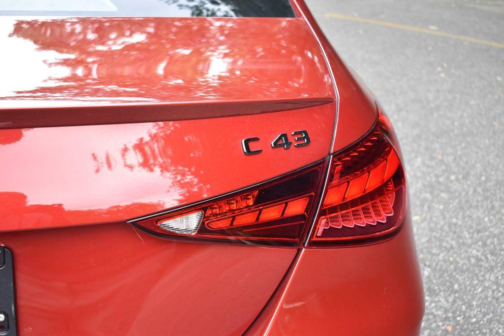 used 2023 Mercedes-Benz AMG C 43 car, priced at $37,295